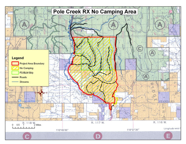 Pole Creek Prescribed burn. Photo by Bridger-Teton National Forest.