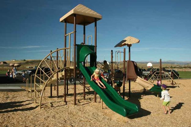Playground. Photo by Dawn Ballou, Pinedale Online.