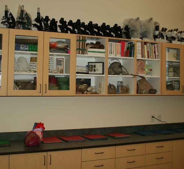 Science Room. Photo by Dawn Ballou, Pinedale Online.