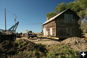 Slow work. Photo by Dawn Ballou, Pinedale Online.