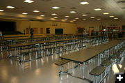 Cafeteria and Gym. Photo by Dawn Ballou, Pinedale Online.