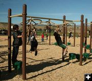 Playground. Photo by Dawn Ballou, Pinedale Online.