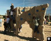 Playground. Photo by Dawn Ballou, Pinedale Online.