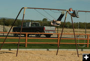 Playground Swings. Photo by Dawn Ballou, Pinedale Online.