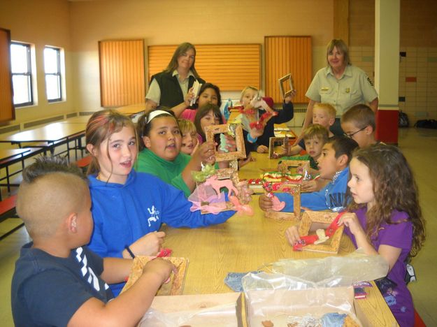 Big Piney Ornaments. Photo by Sublette 4-H Afterschool Program.