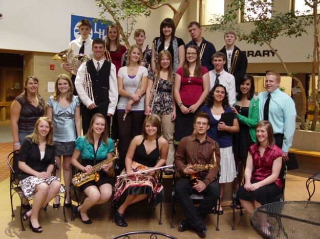 Honor Band and Choir. Photo by Sublette County School District #1.