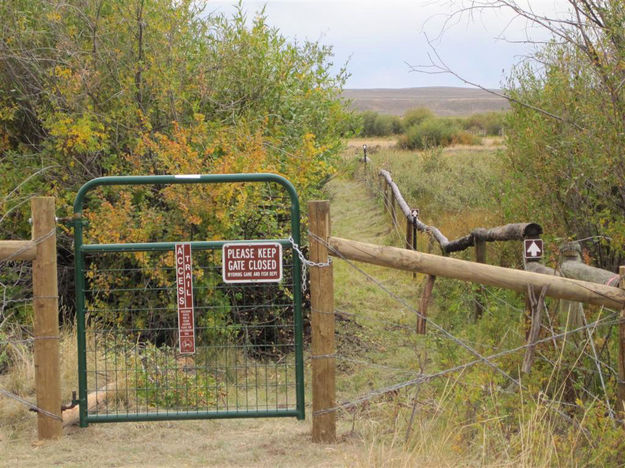 Foot Access Bridge. Photo by Ray Bredehoft.