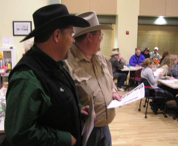 Andy and Jim Nelson. Photo by Bob Rule, KPIN 101.1 FM Radio.