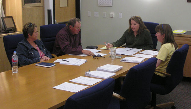 Canvassing Board. Photo by Bob Rule, KPIN 101.1 FM Radio.