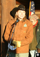 Mary Cernicek. Photo by Dawn Ballou, Pinedale Online.