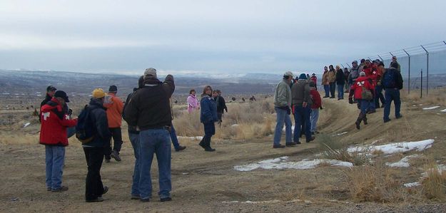 Searchers. Photo by Sweetwater County Sheriffs Office.