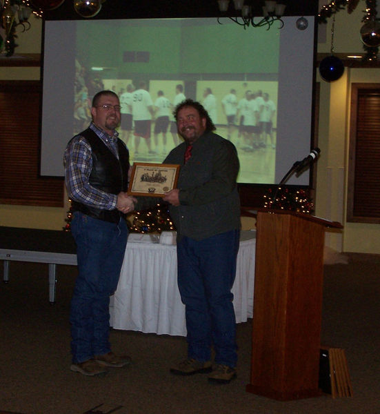 Vern Setser - 5 Year Award. Photo by TJ Hunt.