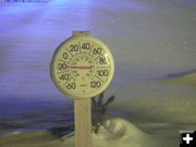 20 Below in Bondurant. Photo by Bondurant Webcam.