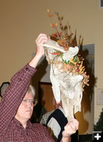 LaMere Concrete display. Photo by Dawn Ballou, Pinedale Online.