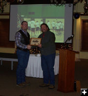 Vern Setser - 5 Year Award. Photo by TJ Hunt.