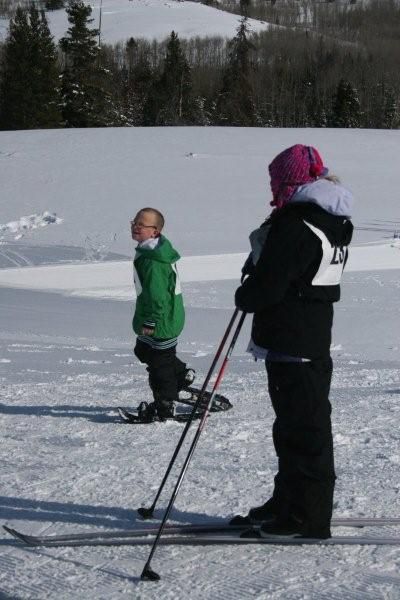 Snowshoe event. Photo by Mindi Crabb.