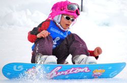 Shredding Snow. Photo by Matt Naber, Sublette Examiner.