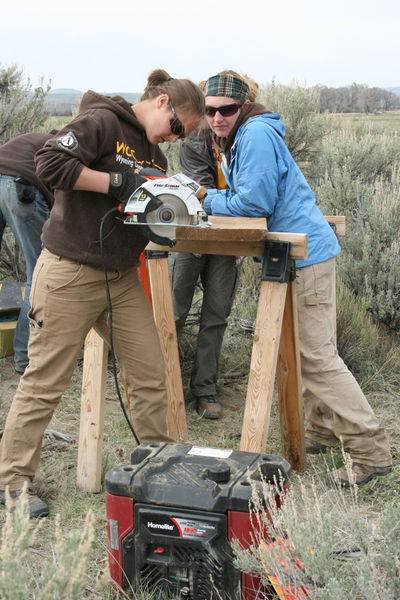 Generator power. Photo by Dawn Ballou, Pinedale Online.