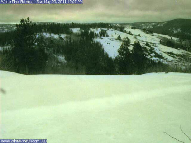 White Pine top. Photo by White Pine ski area.
