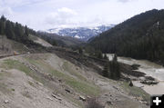 Mud slide. Photo by Wyoming Department of Transportation.