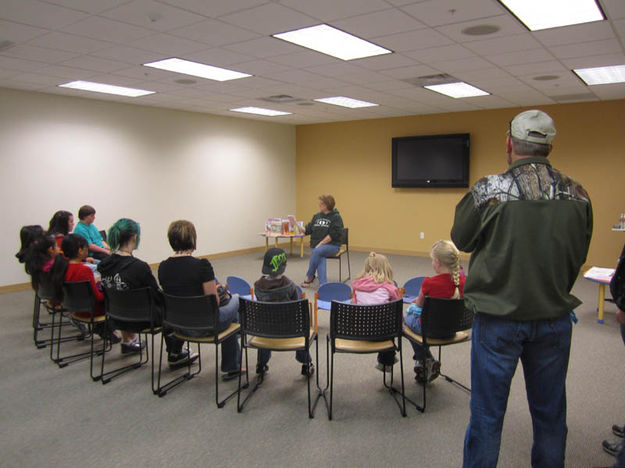 Readings. Photo by Bill Winney.