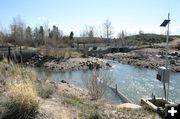 New dam. Photo by Dawn Ballou, Pinedale Online.