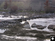 Rocks gone. Photo by David Rule.