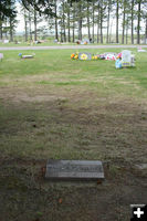 Walter Punteney grave. Photo by Dawn Ballou, Pinedale Online.