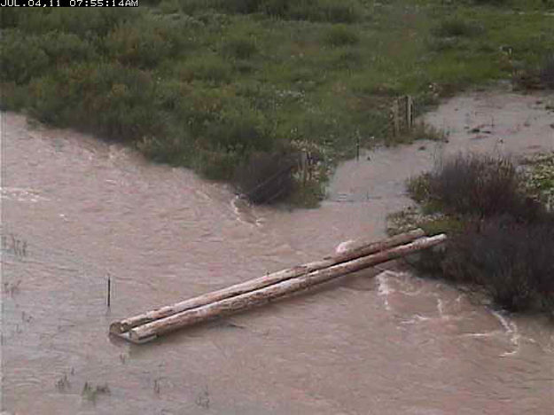 July 4 - 8AM. Photo by Bondurant webcam.