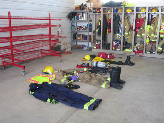 Protective Gear. Photo by Bill Winney.