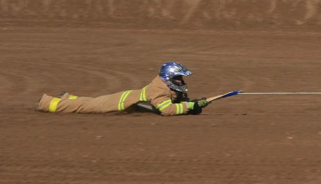 Shovel Race. Photo by Dawn Ballou, Pinedale Online.