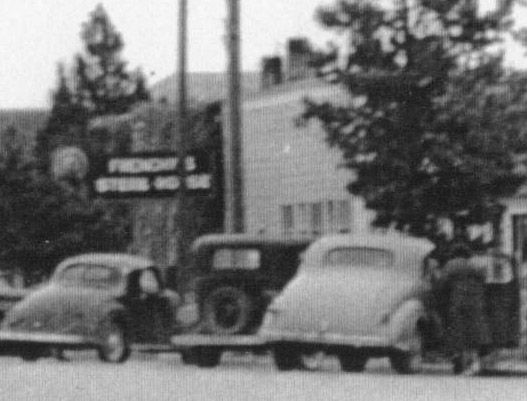 Cowboy Bar 1945. Photo by Sublette County Historical Society.