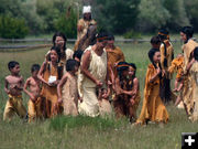 Indian Dancers. Photo by Clint Gilchrist, Pinedale Online.