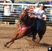 Kristen Williams. Photo by Clint Gilchrist, Pinedale Online.