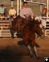 Tanner Butner. Photo by Clint Gilchrist, Pinedale Online.