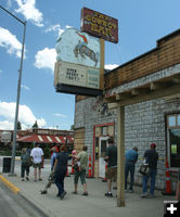 Cowboy Bar brands. Photo by Dawn Ballou, Pinedale Online.