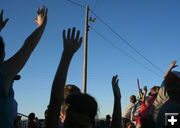 Over here!. Photo by Dawn Ballou, Pinedale Online.