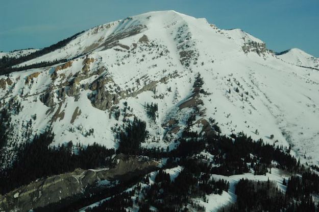 Wyoming Range. Photo by Rita Donham, Wyoming Aero Photo.