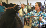 Brittany Heseltine. Photo by Clint Gilchrist, Pinedale Online.