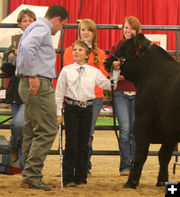 Megan Anspach. Photo by Clint Gilchrist, Pinedale Online.