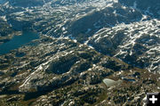 Close view of terrain. Photo by Rita Donham, Wyoming Aero Photo.