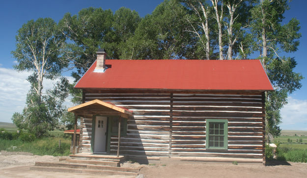 Restored house - 2011. Photo by Clint Gilchrist, Pinedale Online.