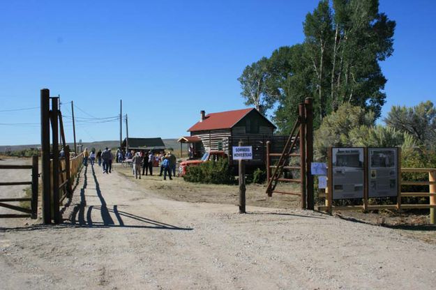 Historic site. Photo by Dawn Ballou, Pinedale Online.