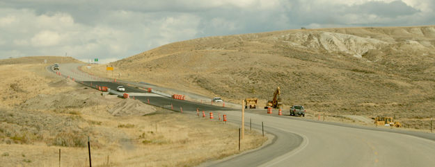 Overpass view. Photo by Dawn Ballou, Pinedale Online.