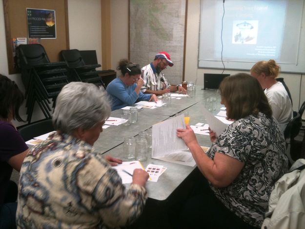 Handouts. Photo by Sublette County Extension Office.