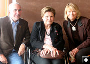 Charles Stanley, Rose Skinner, Cynthia Lummis. Photo by Pinedale Online.