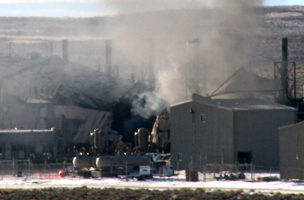 Aftermath. Photo by Jennifer Frazier, Wyoming Department of Environmental Quality.