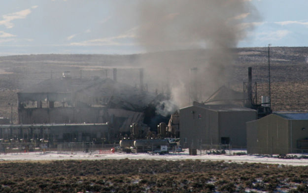 Thankfully no one hurt. Photo by Jennifer Frazier, Wyoming Department of Environmental Quality..