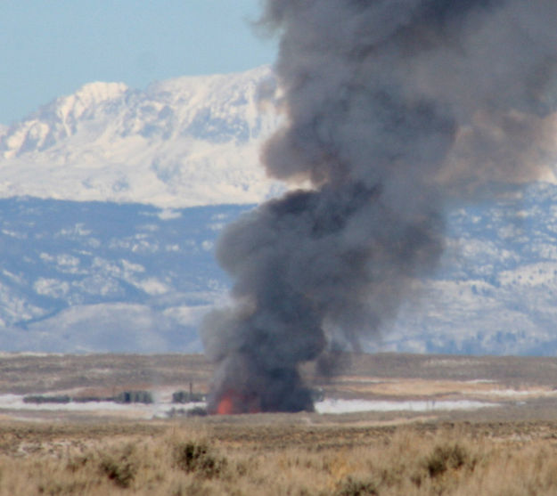 Hot. Photo by Jennifer Frazier, Wyoming Department of Environmental Quality.
