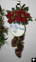 Devan's wreath. Photo by Dawn Ballou, Pinedale Online.